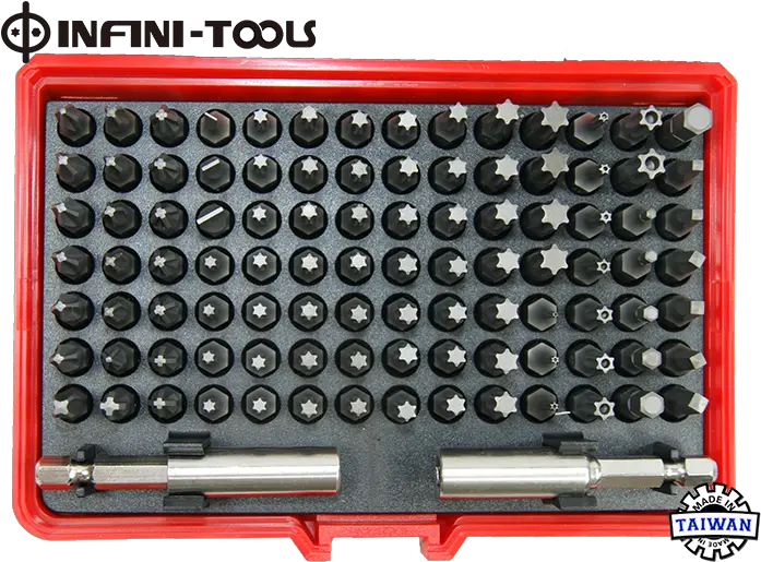  100 Pc Screwdriver Bits Set Taiwantradecom Metalworking Hand Tool Png Mouse Icon Looks Like A Screwhead