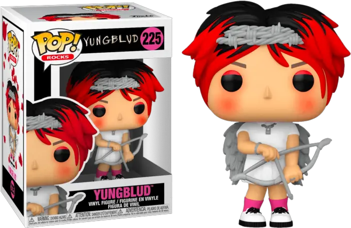  Funko Pop Yungblud Yungblud 225 The Amazing Collectables Funko Pop Rocks Yungblud Png Angel Borderlands Icon