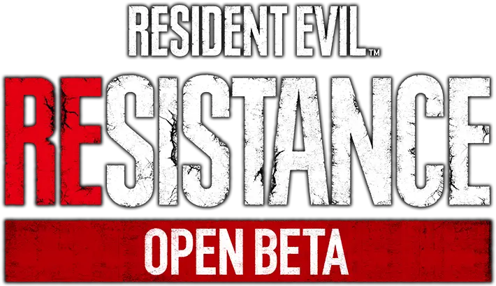  Resident Evil Resistance Resident Evil Resistance Open Beta Logo Png Resident Evil Logo Png