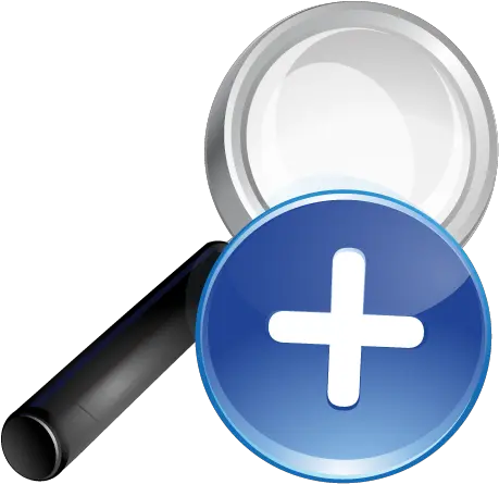  Plus Blue Search Bright 128px Magnifier Png Blue Search Icon