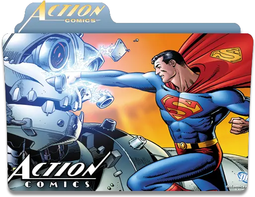  Superman Superman Png Action Folder Icon