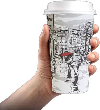  Disposable Paper Cups Eco Hand Png Paper Cup Png