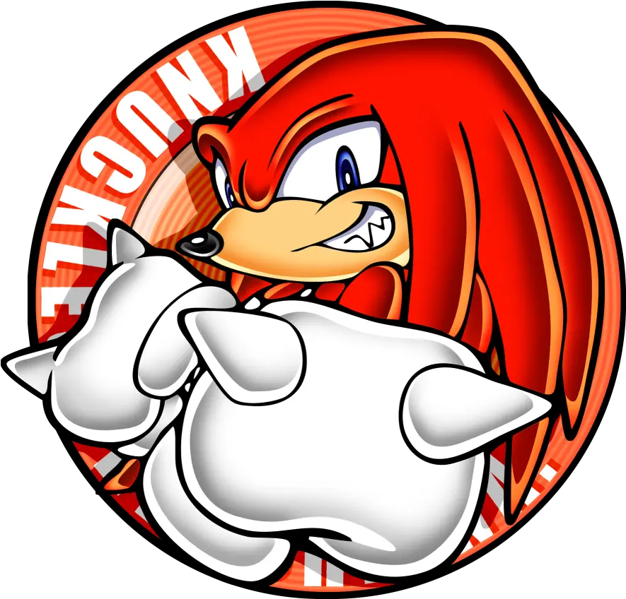  Sonic Adventure Badge Knuckles The Echidna Gallery Sonic Adventure Concept Art Knuckles Png Knuckles The Echidna Png