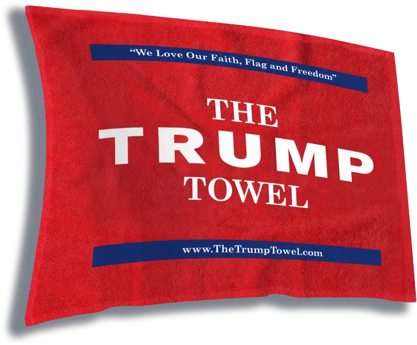  The Trump Towel The Trump Towel Donald Trump Golf Towel Png Trump Punisher Logo