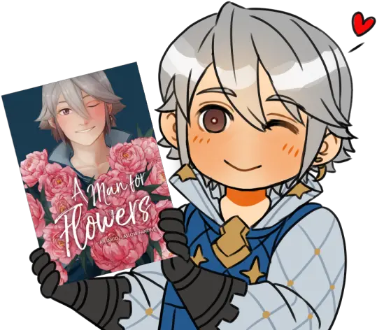  A Man For Flowers Inigozine Twitter Fictional Character Png Heart Icon Fire Emblem Fates Treehouse