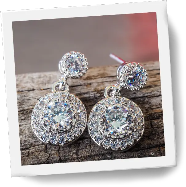  Preusser Jewelers Solid Png Diamond Earrings Png