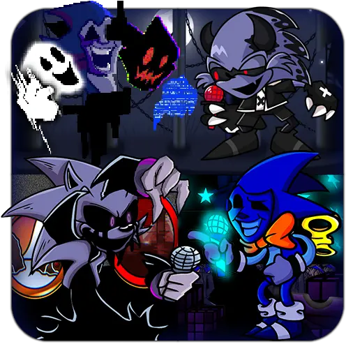  Fnf Blue Hedgehog Sonexe Mod Apk Download Mobile Tech 360 Png Infinite Icon Sonic