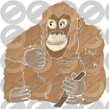  Download Ape Clipart Orangutan Ugly Png Ape Png