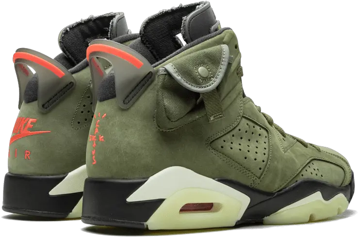  Travis Scott X Nike Air Jordan 6 Cactus Jack How And Jordan Travis Scott Png How To Draw Jordan Logo