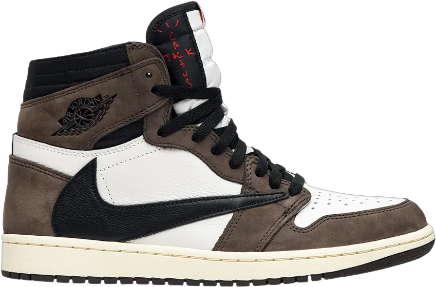  Travis Scott X Air Jordan 1 Retro High Og U0027mochau0027 Air Air Jordan 1 Travis Scott High Png Air Jordan Logo Png