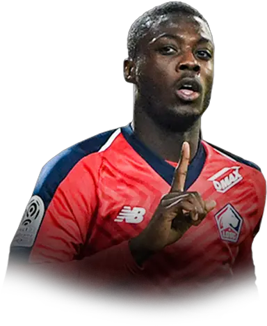  Nicolas Pepe Inform Fifa 19 Player Png Pepe Face Png