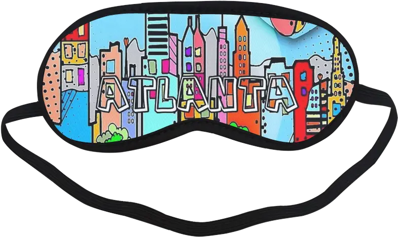  Atlanta By Nico Bielow Sleeping Mask Googly Eyes Mask Sleeping Eye Mask Clipart Png Googly Eyes Png