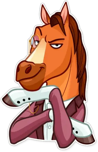  Sticker Maker Cartoon Png Horse Transparent