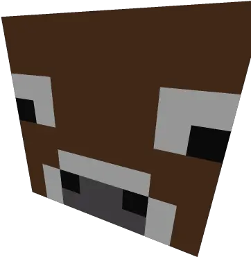  Minecraft Cow Bronze Png Minecraft Cow Png