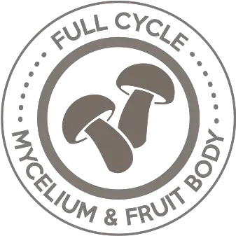  Om Organic Mushroom Nutrition Circle Png Mushroom Logo