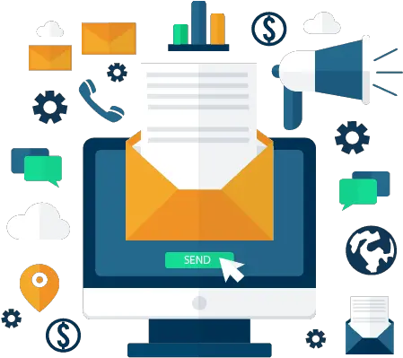  Email Marketing Digital Services Square Media Email Marketing Png E Marketing Icon