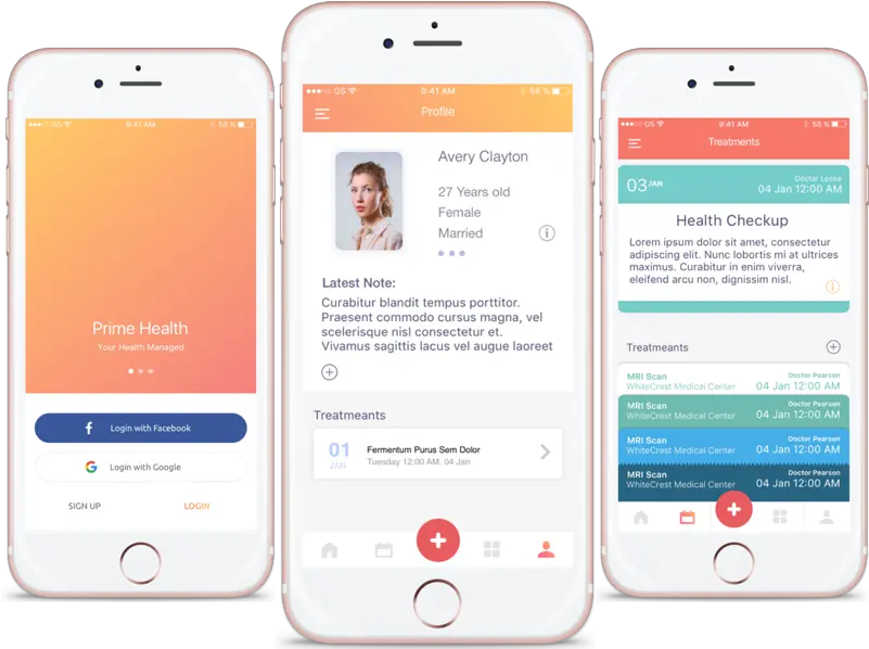  Prime Health Ios Health App By John Griffiths On Dribbble Smart Device Png Ios Health Icon