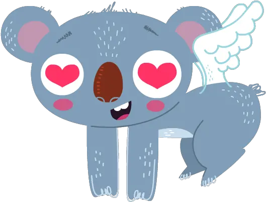  Download Hd Koala Love Emoji Transparent Png Image Nicepngcom Koala Love Emoji Png