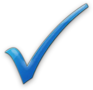  Check Sign Icon Clipart Best Transparent Background Blue Tick Icon Png Background Check Icon