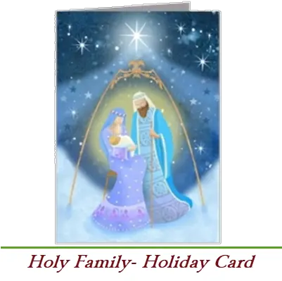  Abba Oil Ltd Holy Family Holiday Card Christmas Day Png Christmas Nativity Icon