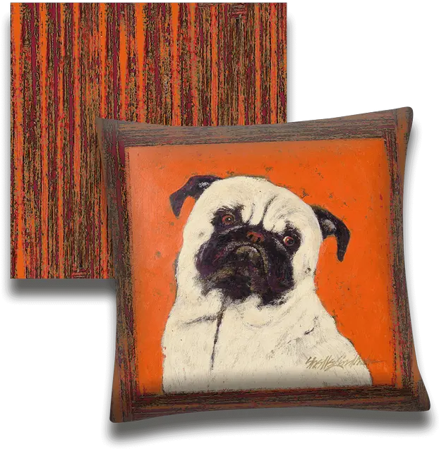  Ziggy The Pug Pillow Pug Png Pug Transparent Background