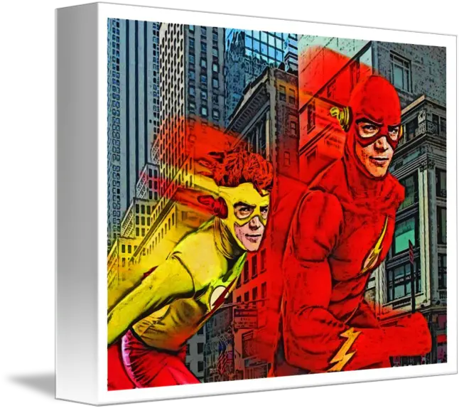  Flash And Kid Poster By David Caldevilla Flash Png Kid Flash Png