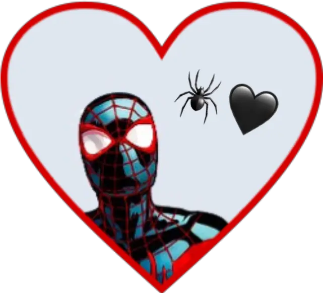  Spiderman Milesmorales Miles Sticker By Cato Spiderman Love Png Miles Morales Png