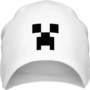  Creeper Face Cricket Cap Png Creeper Face Png