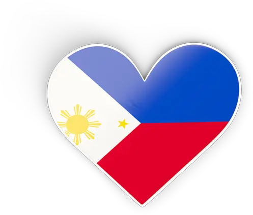  Clip Art Philippines Sticker Philippine Flag Heart Sticker Heart Png Heart Sticker Png