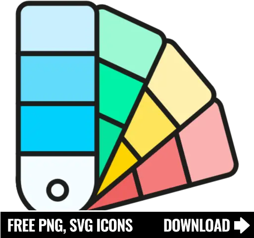  Free Color Palette Icon Symbol Png Svg Download Fitness Icon Color Pallete Icon