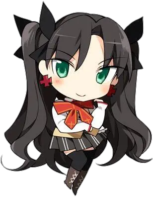  Haruka Tohsaka Someharuka Twitter Chibichuki Rin Png Rin Tohsaka Icon