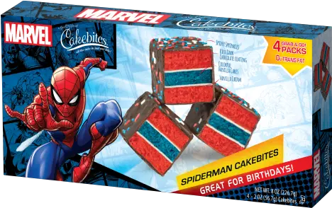  Marvel Cakebites U2013 The Original Spiderman Cake Bites Png Captain America Folder Icon