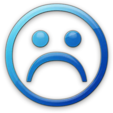  Free Blue Sad Smileys Download Png Blue Sad Icon Sad Icon Png