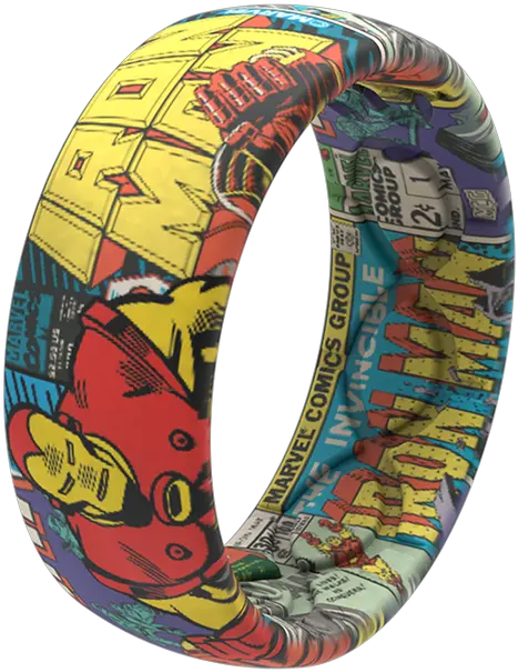  Iron Man Classic Comic Silicone Ring Groove Life Solid Png Scarlet Icon Comics