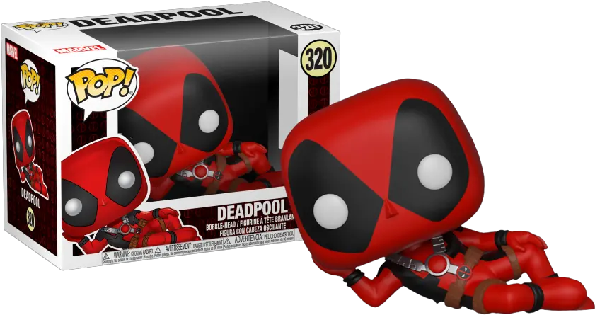  Deadpool Deadpool Reclining Pop Vinyl Figure Funko Pop Deadpool 320 Png Dead Pool Png