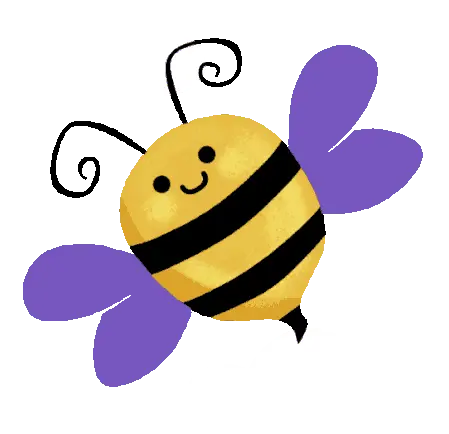  Beckadoodles Kawaii Sticker Beckadoodles Kawaii Cute Bee Cartoon Gif Png Cute Bee Icon