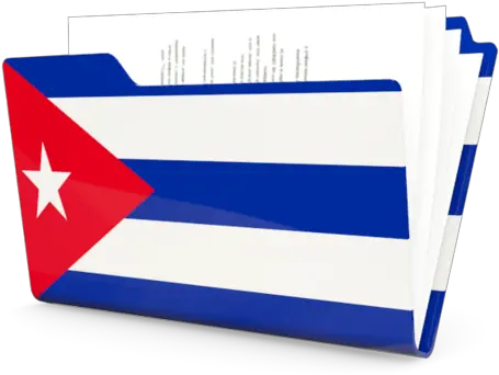  Cuba Puerto Rico Folder Png Cuban Flag Png