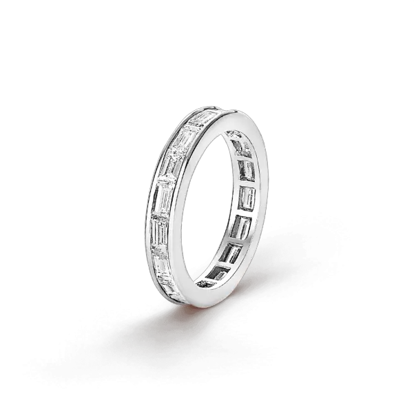  Link To Love Baguette Diamond Ring Editorialist Wedding Ring Png Gucci Icon Ring With Diamonds