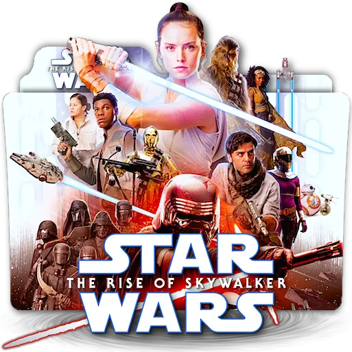  Star Wars 2019 Folder Icon Star Wars The Rise Of Skywalker Png Star Wars Icon Png