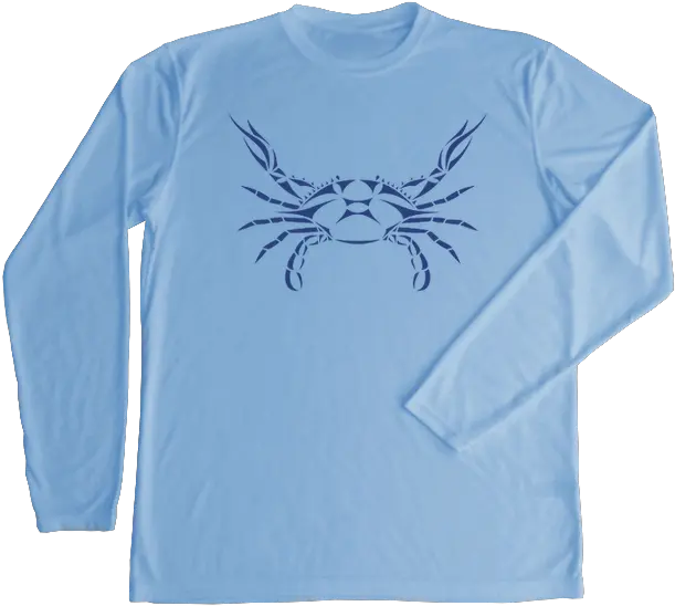  Blue Crab Performance Build Ashirt Front Cb Shark Zen Chesapeake Blue Crab Png Blue Crab Png