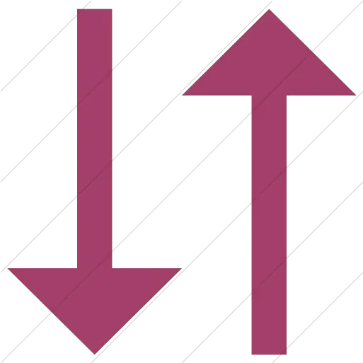  Iconsetc Simple Pink Classic Arrows Two Directions Up Down Vertical Png Up And Down Icon