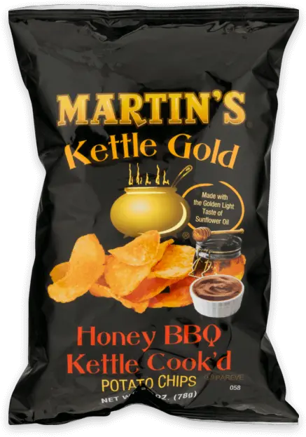  Martins Snacks Honey Bbq Chips Png Potato Chips Icon