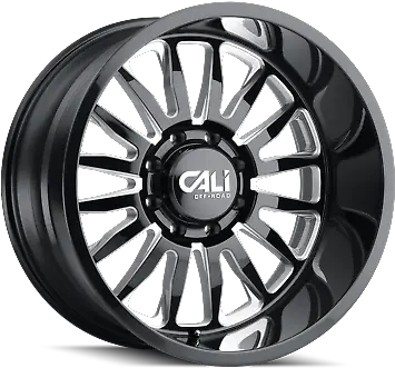  20x10 Cali Summit Black Wheels Rims 32 Zeon Ltz Tires 6x135 Cali Off Road Summit Png Rays Wheels Logo