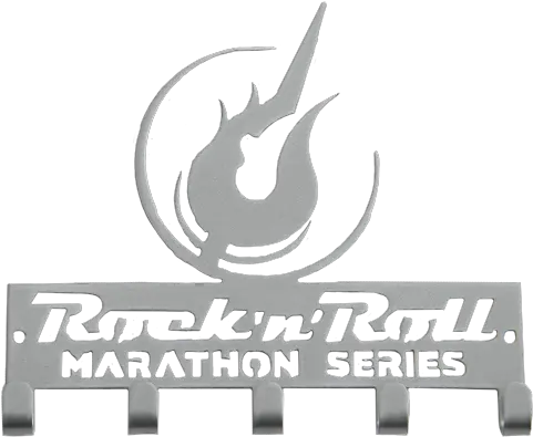  Rock U0027nu0027 Roll Marathon Series Logo Medal Holder Automotive Decal Png Rock And Roll Hall Of Fame Logo