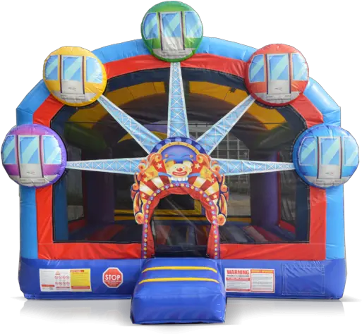  Ferris Wheel Carnival Bouncer Sharper Events And Tents Ferris Wheel Png Ferris Wheel Png