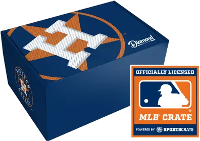  Houston Astros Diamond Crate From Major League Baseball Logo Png Houston Astros Logo Images