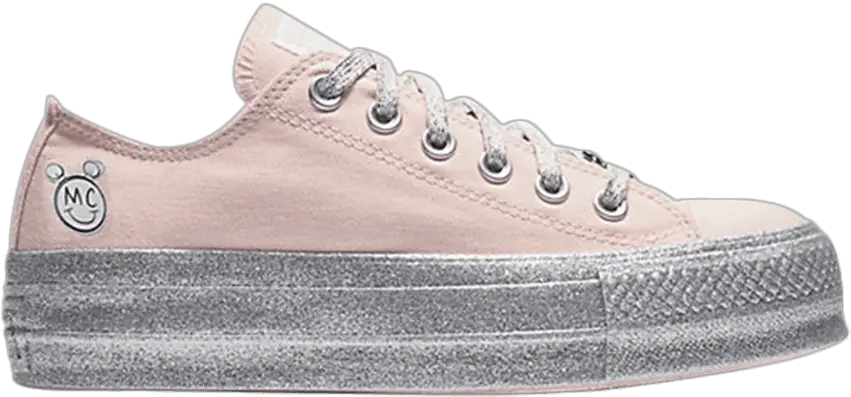  Converse X Miley Cyrus Chuck Taylor All Star Lift Low Rosa 562237c 651 All Star Miley Cyrus Png Miley Cyrus Png