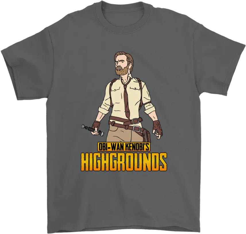  Obi Wan Kenobiu0027s Highgrounds Star Wars Pubg Shirts U2013 Nfl Tshirts Store Snoopy Beatles T Shirt Png Obi Wan Kenobi Png