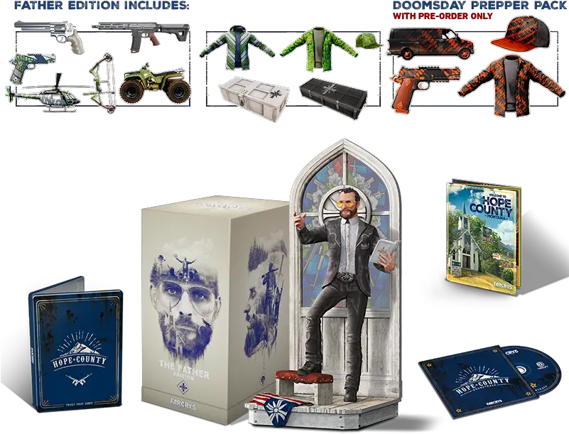  Download Hd And Additional Consumables Far Cry 5 Fathers Armas Far Cry 5 Png Far Cry 5 Png