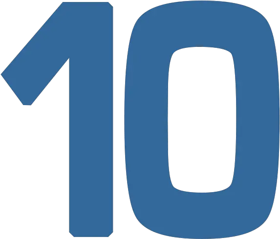  10 Number Png Transparent Image 10 Clipart Transparent Background Number 10 Png